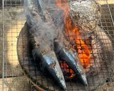 七輪で焼く玉ねぎ作り方4写真