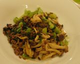 味はちょっとのマヨとケチャップ!挽肉炒め作り方5写真