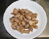 鶏肉のソテー（野菜和え）作り方4写真