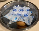 保冷剤で冷やして♪簡単温泉玉子作り方5写真