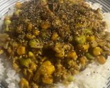 枝豆コーン茄子キーマカレー作り方6写真
