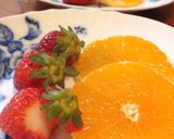 おもてなしの苺☆食べやすくお出しする方法作り方3写真