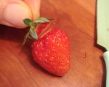 おもてなしの苺☆食べやすくお出しする方法作り方2写真