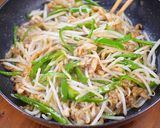 シャキシャキ大盛りもやしの青椒肉絲🤩🍚作り方5写真