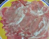 豚のしょうが焼き作り方1写真