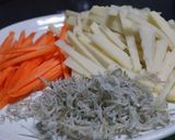 筍のきんぴら作り方1写真
