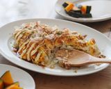 【材料3つ！】爆速とんぺい焼き作り方5写真