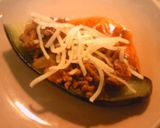簡単　なすonミート作り方3写真
