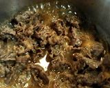 ごぼうと牛肉とこんにゃくの甘辛煮作り方2写真