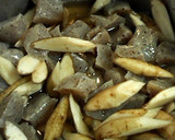 ごぼうと牛肉とこんにゃくの甘辛煮作り方3写真