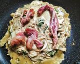 🍕背徳圧縮ピザ⑩じゃがいも×豚肉×パセリ作り方5写真