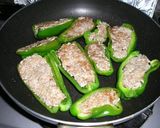 ダイエット中でも安心✿ピーマンの肉詰め作り方5写真