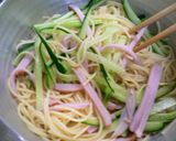 サラダスパゲティ、にマヨケチャ♪作り方2写真