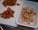 ホタテの春の彩り☆炊き込みご飯作り方4写真