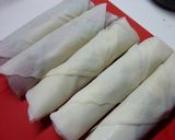 ささみのしそ巻き春巻き作り方3写真