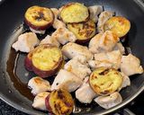 鶏肉とさつまいもの甘辛炒め作り方13写真