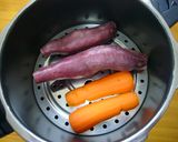 ☆圧力鍋で☆ 蒸し野菜&離乳食用ゆで野菜作り方5写真