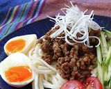 ジャージャー麺風～肉味噌うどん～作り方5写真