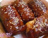 合わせ調味料で超簡単!!肉巻きおにぎり作り方5写真