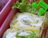 お弁当に♪ねぎじゃこ大葉の卵焼き作り方9写真