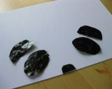 どアップ!生茶パンダ弁当♥♡作り方1写真