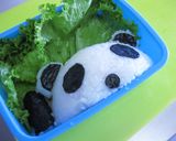 どアップ!生茶パンダ弁当♥♡作り方4写真