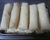 キムチ春巻き作り方5写真