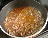 キャベツとひき肉の重ね焼き作り方2写真