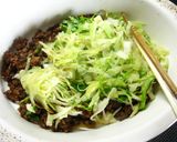 キャベツとひき肉の重ね焼き作り方4写真