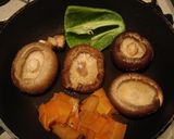 マクロビ　椎茸のピリ辛胡麻和え作り方3写真
