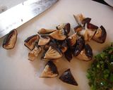 マクロビ　椎茸のピリ辛胡麻和え作り方5写真