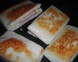 はんぺんバター焼き（ハム・チーズ）作り方4写真