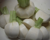 蕪と油揚げのさっと煮作り方1写真