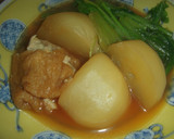 蕪と油揚げのさっと煮作り方8写真