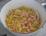 お鍋１つで♪トマトクリームソースパスタ作り方4写真
