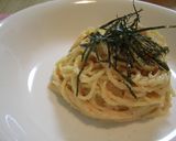 ボウルで簡単！明太子クリームパスタ作り方6写真