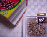 ♥納豆と長芋の干しえび風味焼き♥作り方1写真
