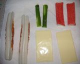 お弁当に☆ちくわのチーズ巻き☆作り方2写真