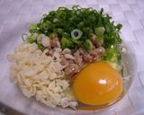 納豆のネギ焼き＼(^o^)／作り方1写真