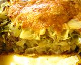 キャベツとひき肉の重ね焼き作り方5写真