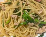 簡単　ほうれん草シーチキンパスタ作り方14写真