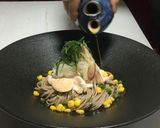 ダイエット夏麺・サラダチキンのおろし蕎麦作り方42写真