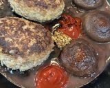 チーズインハンバーグ作り方5写真
