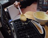 簡単☆　甘さ控えめヨーグルトワッフル作り方6写真