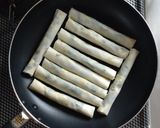 ケールとポテトのおつまみ春巻き。作り方9写真