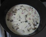 春キャベツｄｅクリームパスタ作り方3写真