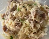新玉ねぎと豚肉のガーリックマヨ味サラダ作り方7写真