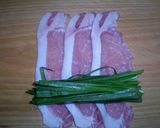お弁当のお菜にも！ニラ巻き豚肉の生姜焼き作り方1写真
