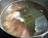 海老の頭でお味噌汁作り方3写真