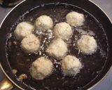 たけのこ入り凍り豆腐のから揚げ作り方4写真